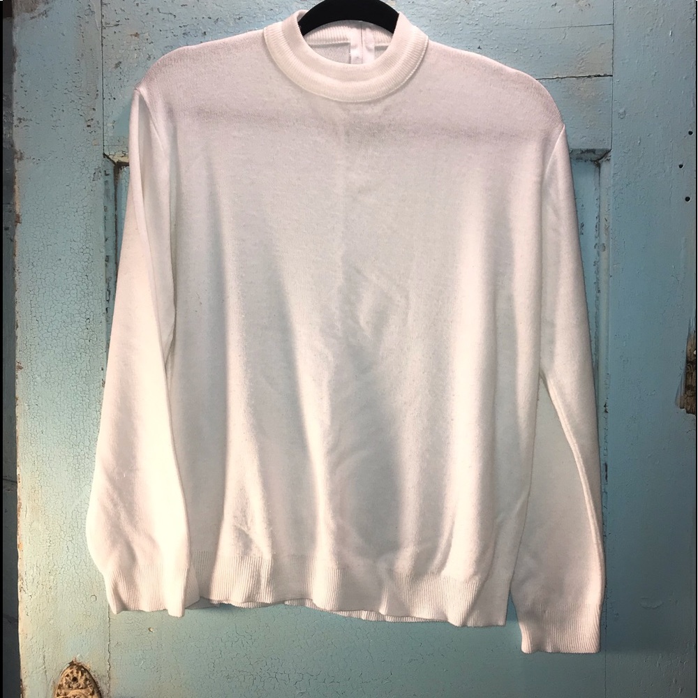 Sweater with back-zipper, vintage 1980’s